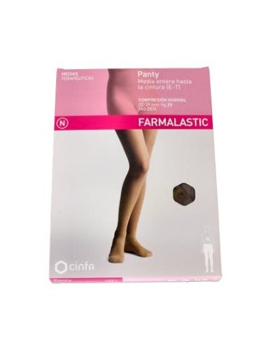 PANTY FARMALASTIC CAPUCHINO T/EX.GD