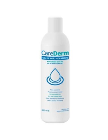 CAREDERM GEL DE BAÑO HIDRATANTE 500 ML.