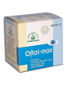 EL NATURALISTA OFTALMAX 10 BOLSAS