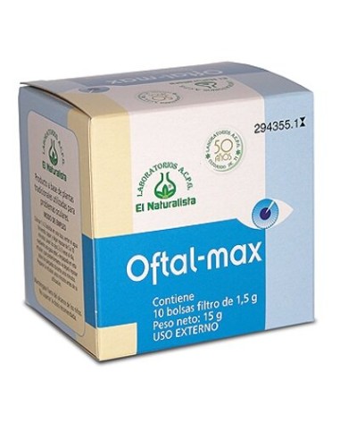 EL NATURALISTA OFTALMAX 10 BOLSAS