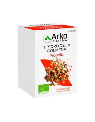 ARKOCAPSULAS PROPOLIS 80 CAPSULAS