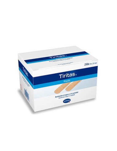TIRITAS PLASTICO 250 UND.