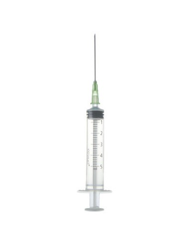 JERINGA ICO C/AGUJ 0,8X40 5ML G21 1 1/2