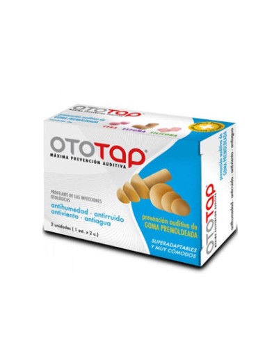 TAPONES OIDO OTO TAP GOMA 2 UND.