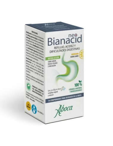 NEOBIANACID 14 COMPRIMIDOS LIMON