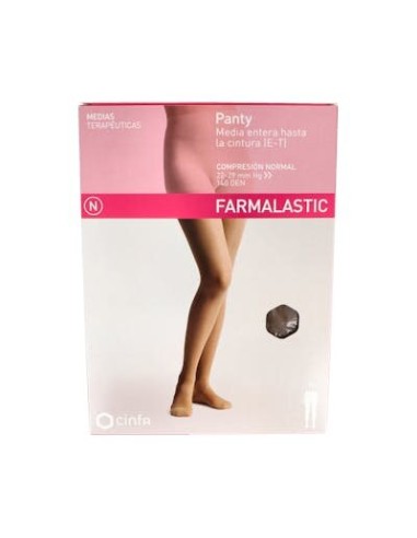 PANTY FARMALASTIC CAPUCHINO T/GDE