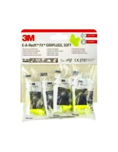 3M TAPON RUIDO DESECHABLE BOLSA 5 PARES
