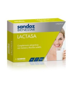 SANDOZ BIENESTAR LACTASA 30 CAPSULAS