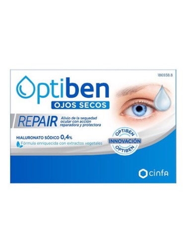 OPTIBEN OJOS SECOS REPAIR 20 MONODOSIS