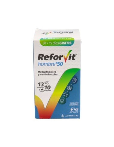 REFORVIT HOMBRE +50 45 CAPSULAS