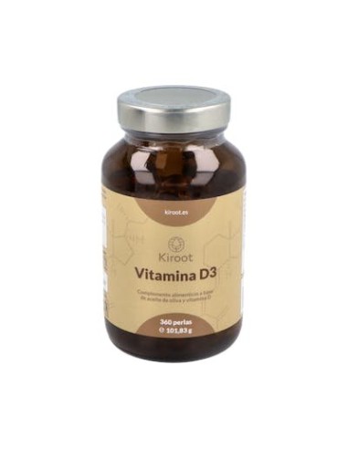 KIROOT VITAMINA D3 360 PERLAS