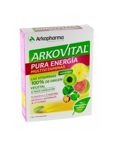 ARKOVITAL PURA ENERGIA MULTIVIT. 30 COMP