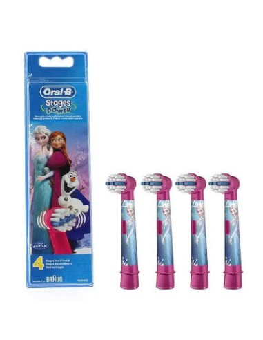 ORAL B REC CEPILLO RECARGA 4RECAMB FROZE