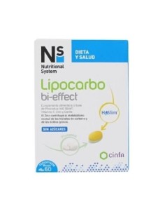 NS LIPOCARBO BI EFFECT 60 COMPRIMIDOS