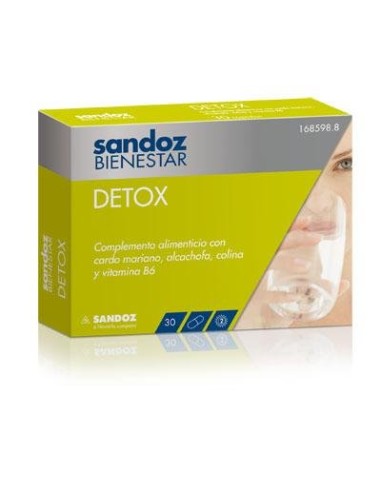 SANDOZ BIENESTAR DETOX 30 CAPSULAS