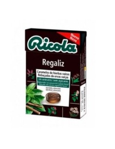 RICOLA CARAMELOS S/AZUCAR REGALIZ 50GR