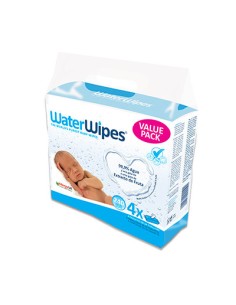 WATERWIPES BEBE PACK ECONO 4 ENV X 60U