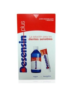 DESENSIN PLUS PACK PASTA 125ML+COLUT.500