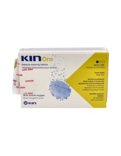 KIN ORO TABLETAS LIMPIADORAS 32 UD
