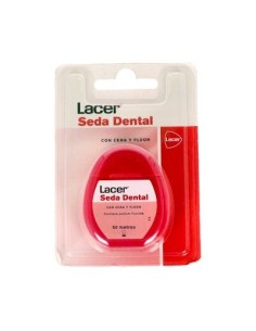 LACER SEDA DENTAL CERA Y FLUOR 50 METROS