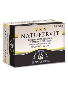 EL NATURALISTA NATUFERVIT 60 CAPSULAS