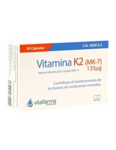 VITAMINA K2 (MK7) 30 CAPSULAS VITALFARMA