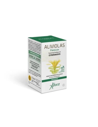 Aboca Aliviolas Fisiolax Estreñimiento, Regula Transito Intestinal, Acción Fisiológica, 90 comprimidos