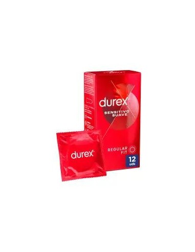 Durex Preservativos Sensitivo Suave Para Mayor Sensibilidad 12 unidades