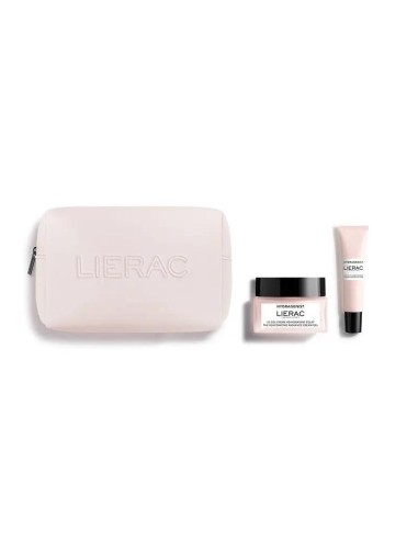 Lierac Cofre Crema Rehidratante Luminosidad Y Contorno De Ojos +Neceser En Obsequio, 50+15 ml