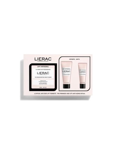 Lierac Cofre Lift Integral Crema De Noche Regenerante, 15+10 ml