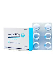 Apiretal 500 mg, 24 Comprimidos Bucodispersables 2